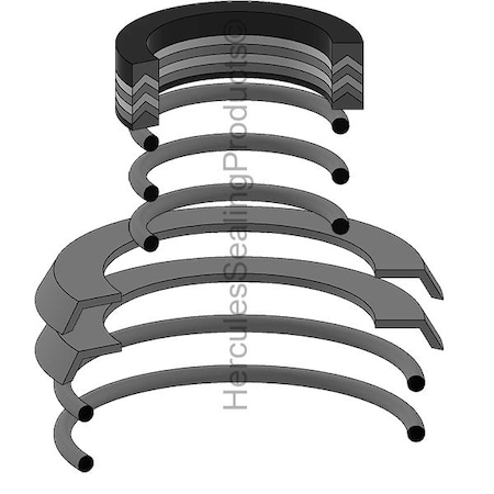 Royal - After Market Parts Hydraulic Cylinder Repair Kit- 2-1/2x8 Pneumatic Kits KM825
